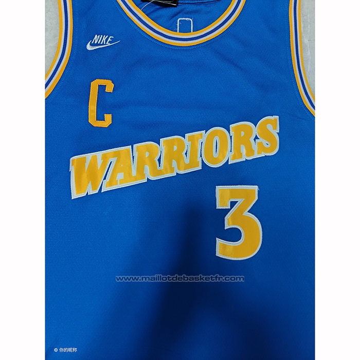 Maillot Golden State Warriors Jordan Poole #3 Classic 2022-23 Bleu